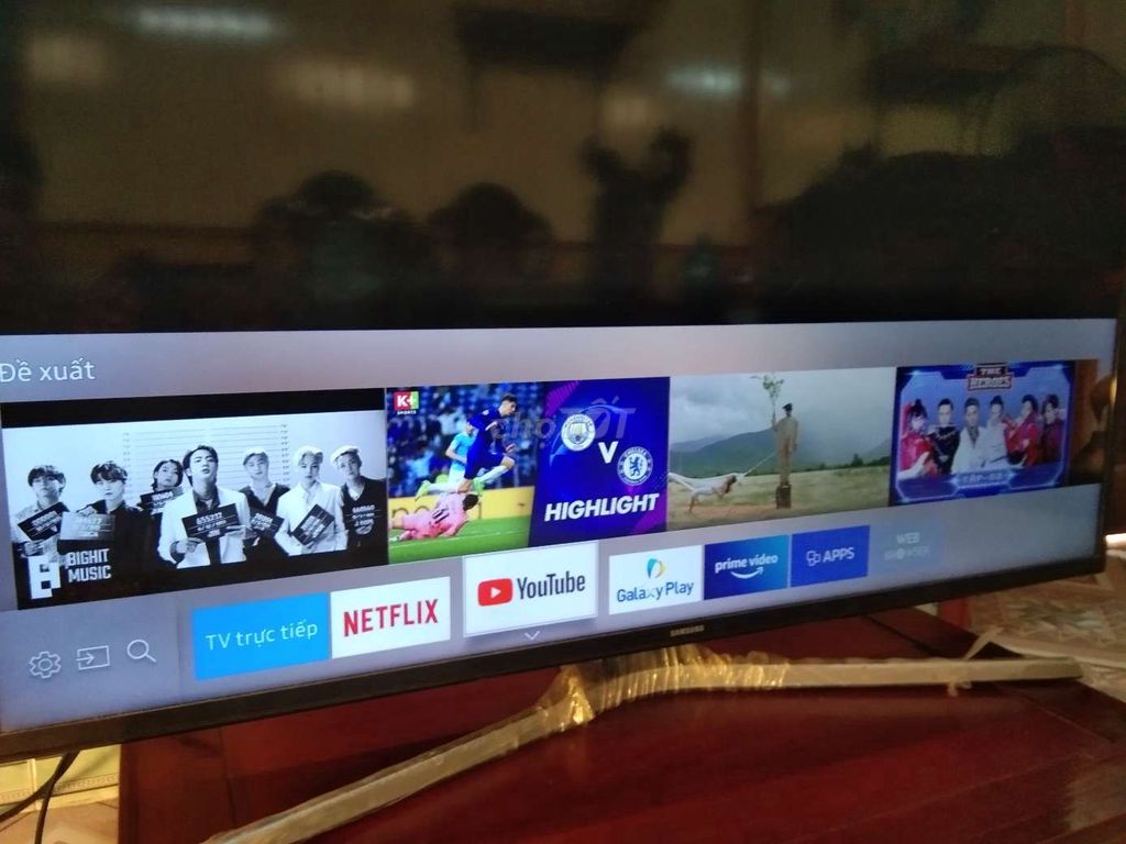 Tv sam sung 43in đời cao 4k đẹp vào mạng nhan