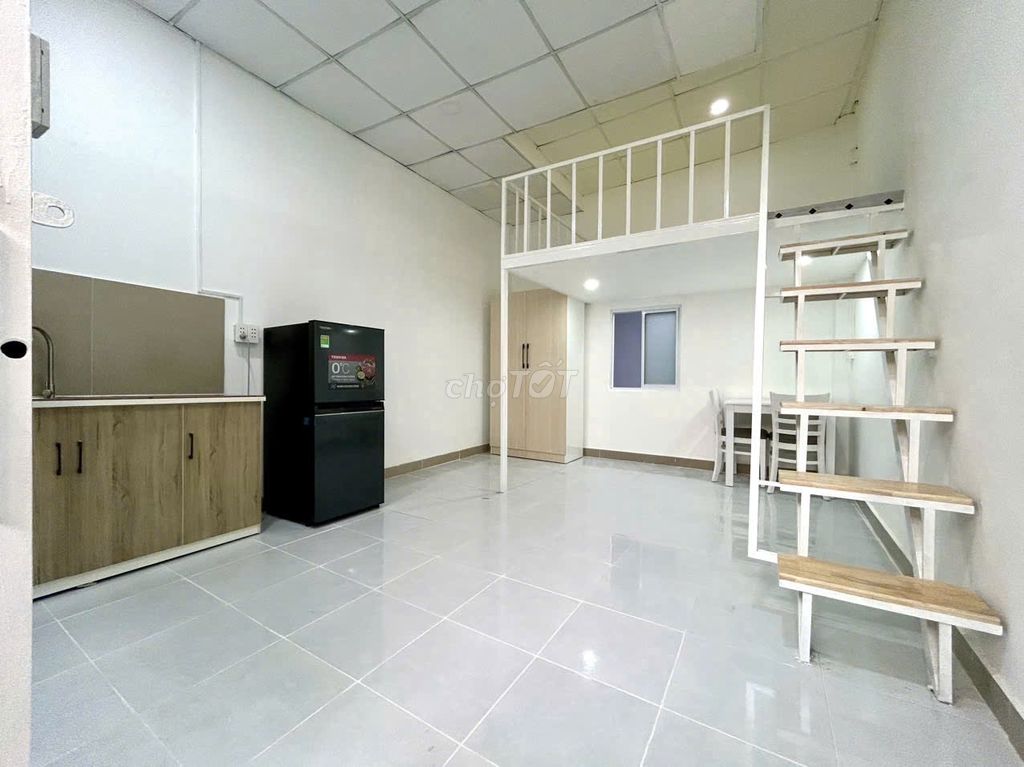 PHÒNG TRỌ 30M2 - FULL NỘI THẤT - GÁC CAO - KHÔNG GIỚI HẠN NGƯỜI Ở