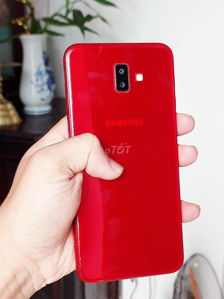 Samsung J6 Plus 32GB Đỏ. Mua bán Điện thoại tại Quận Hải Châu Đà Nẵng được đăng bởi Lộc Roy hình 1