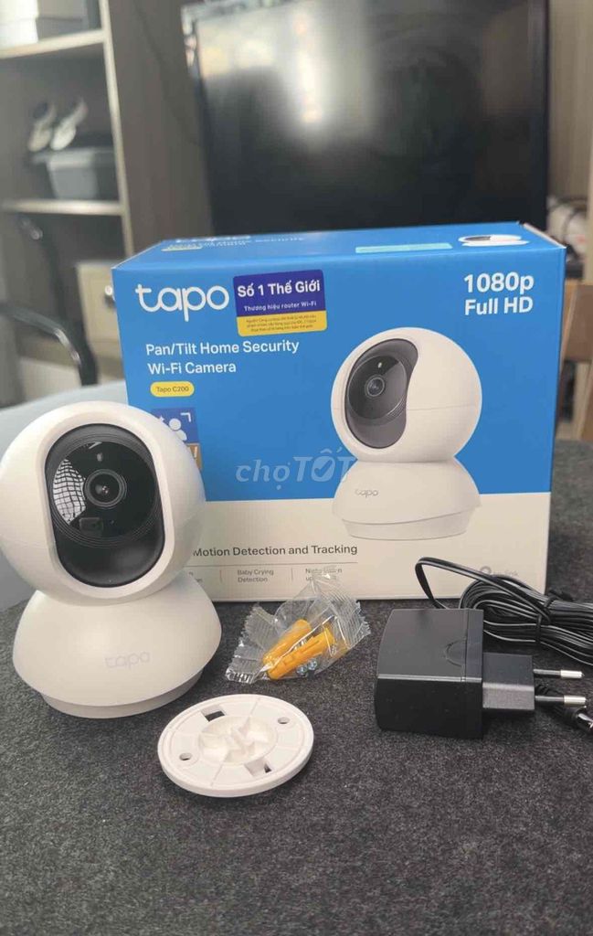Camera an ninh Tapo C200. Mua bán Máy ảnh, Máy quay tại Quận Sơn Trà Đà Nẵng được đăng bởi Bé mập hình 1