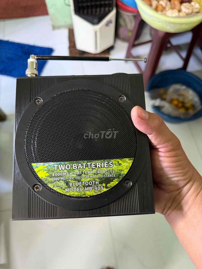 Loa Bluetooth MB-909 Đen. Mua bán Tivi, Âm thanh tại Huyện Hóc Môn Tp Hồ Chí Minh được đăng bởi Đào Thanh Tâm hình 1