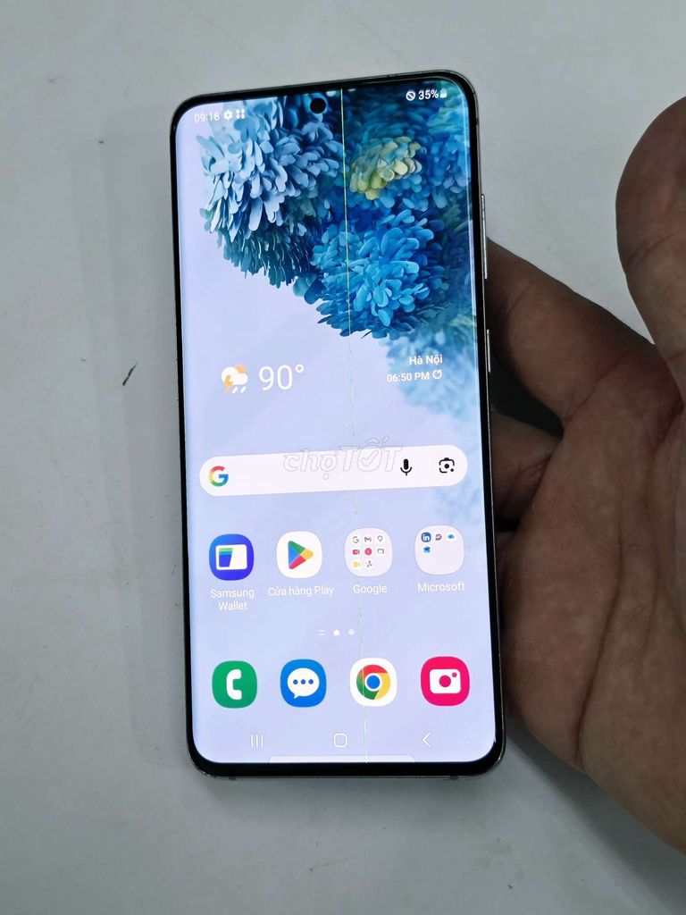 Samsung Galaxy S20 5G 128GB Trắng. Mua bán Điện thoại tại Quận Cầu Giấy Hà Nội được đăng bởi chú Hùng 60t 163HQV hình 1