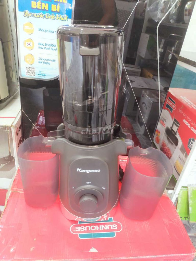 Máy ép chậm Kangaroo Xám. Mua bán Bếp, lò, đồ điện nhà bếp tại Quận Cẩm Lệ Đà Nẵng được đăng bởi Bùi Văn Thái  hình 1