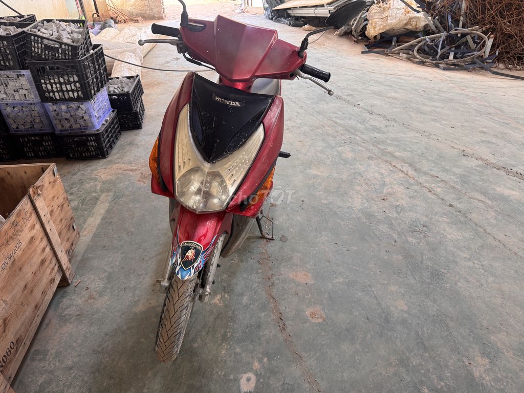 Honda Click 2009 màu Đỏ. Mua bán Xe máy tại Huyện Tiền Hải Thái Bình được đăng bởi Trung Nguyễn Thanh hình 1