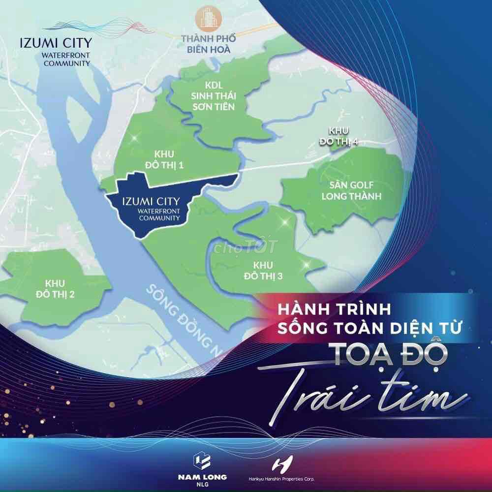 Izumi City - Nam Long mở Giỏ hàng đa dạng - Chính sách cực tốt T5/2024