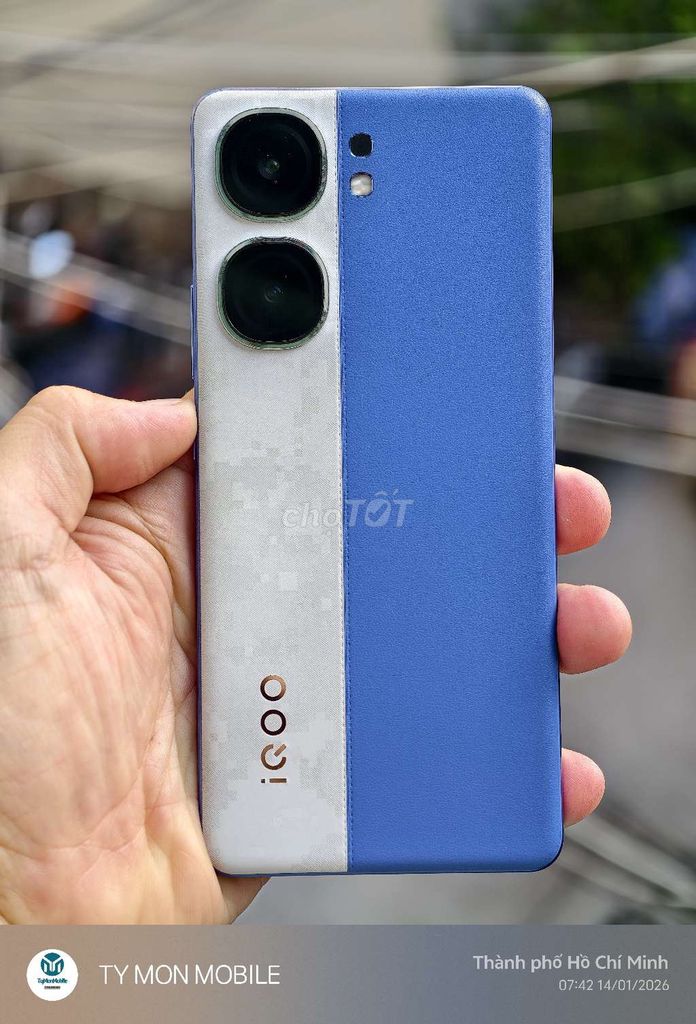Iqoo Neo 9S Pro Plus 5G 256GB Xanh. Mua bán Điện thoại tại Quận 5 Tp Hồ Chí Minh được đăng bởi TY  MON MOBILE hình 1