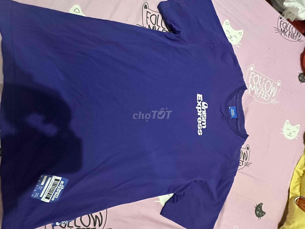 Áo thun Onism Express Tím Unisex Thoáng mát. Mua bán Quần áo tại Quận Tân Bình Tp Hồ Chí Minh được đăng bởi Minh anh hình 1