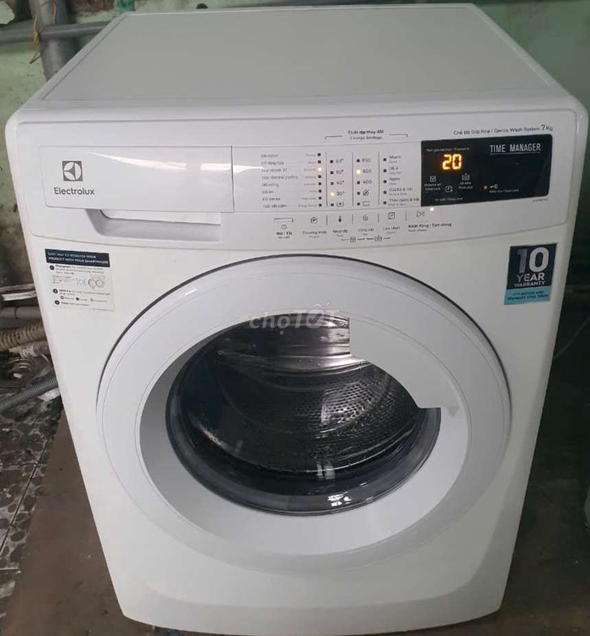 Máy giặt Electrolux 7kg cảm ứng đời mới đẹp zin