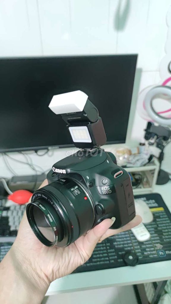Máy ảnh Canon EOS 100D 50STM. Mua bán Máy ảnh, Máy quay tại Thị xã Cai Lậy Tiền Giang được đăng bởi MT hình 1