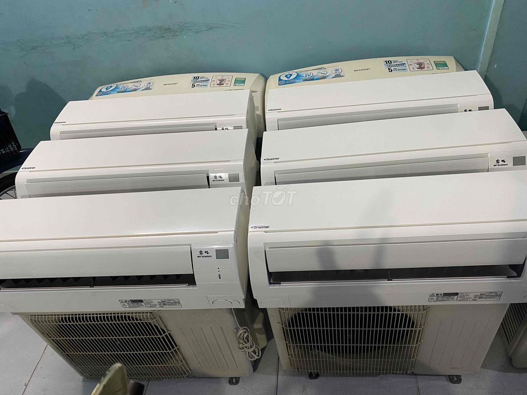 thanh lý máy lạnh shap inverter gas R32