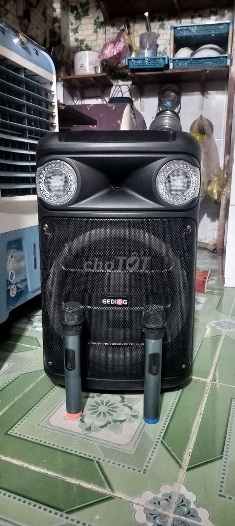 Loa kéo bass 30 + 2 mic bass đánh mạnh như bom