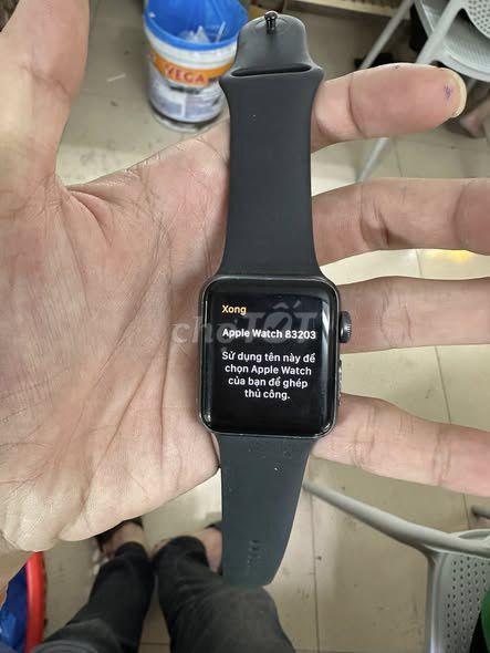 Apple Watch Series 3 Đen 38mm. Mua bán Thiết bị đeo thông minh tại Quận 1 Tp Hồ Chí Minh được đăng bởi Hội Đồ Điện Tử hình 1
