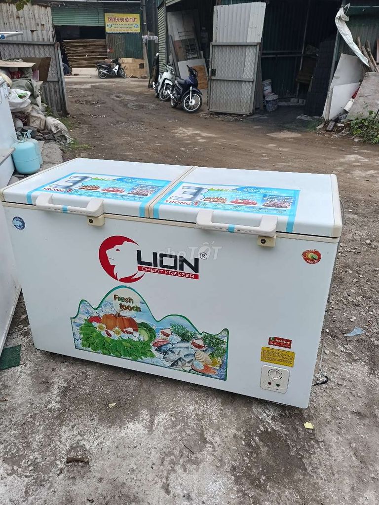 Tủ đông lion 425 lít 2 chế độ