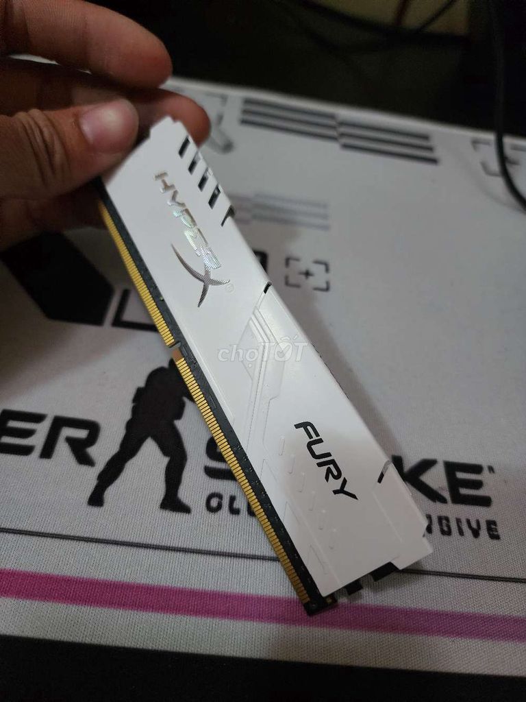 RAM HyperX Fury DDR4 8GB 3200MHz Trắng. Mua bán Linh kiện (RAM, Card...) tại Quận Tân Phú Tp Hồ Chí Minh được đăng bởi Sơn Trường hình 1