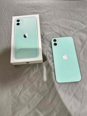 iPhone 11 128G Xanh Mint FULLBOX 99% BH APPLE 2023