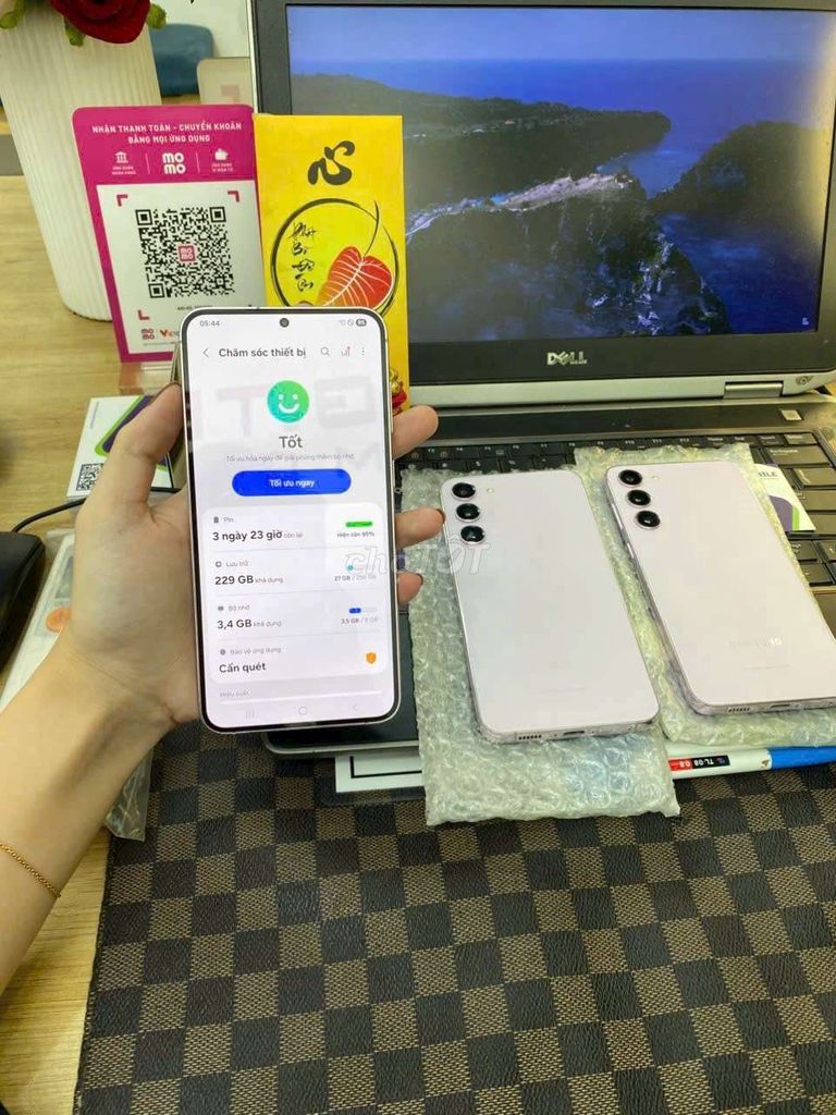 Samsung Galaxy S23 256GB Tím. Mua bán Điện thoại tại Thành phố Thủ Đức Tp Hồ Chí Minh được đăng bởi Minh phương hình 1