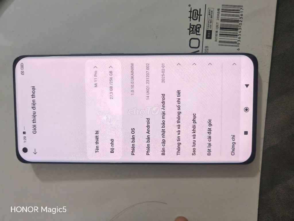 Honor 80 pro pin 97 đẹp như mói. Mua bán Điện thoại tại Quận Gò Vấp Tp Hồ Chí Minh được đăng bởi Duc huy hình 2