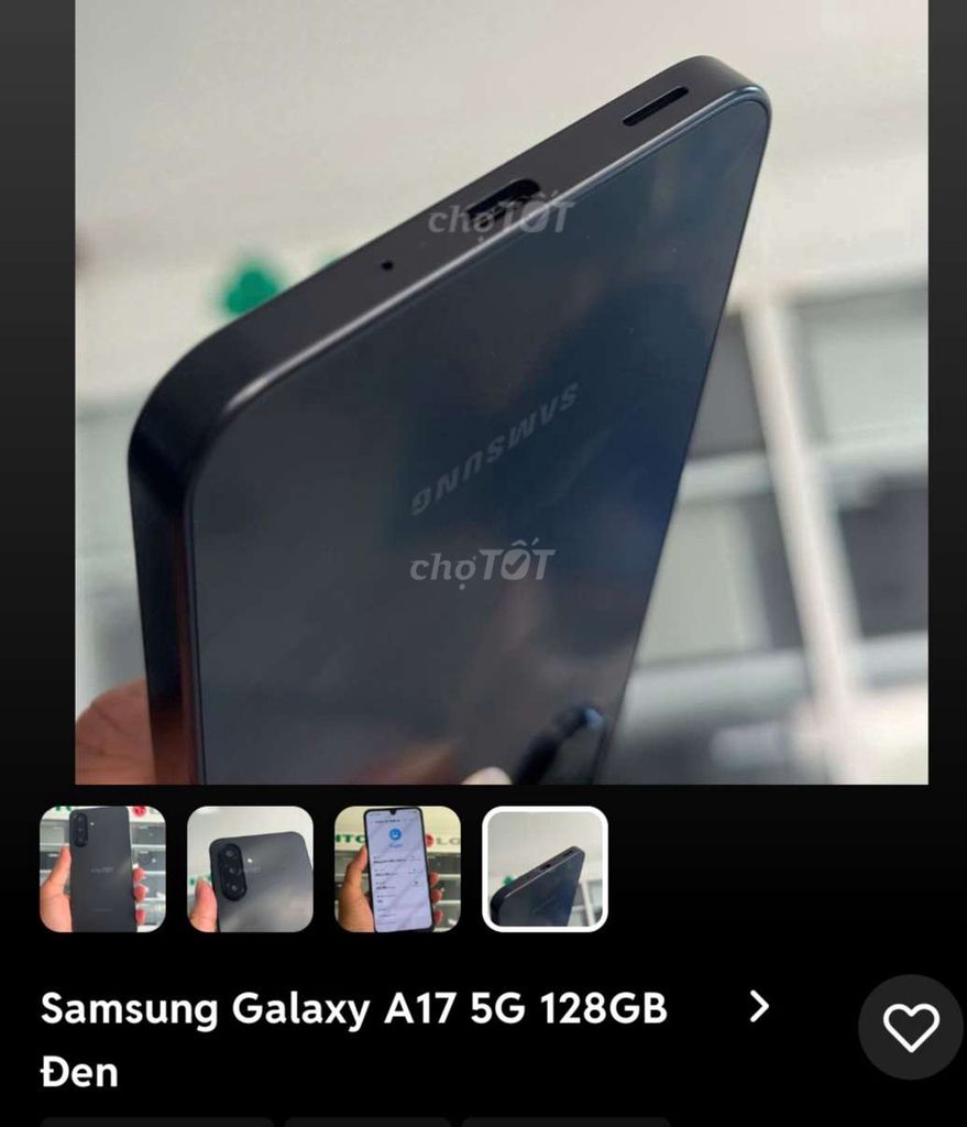 Samsung Galaxy A17 5G zin mới 99%. Mua bán Điện thoại tại Huyện Củ Chi Tp Hồ Chí Minh được đăng bởi vienhoang hình 1