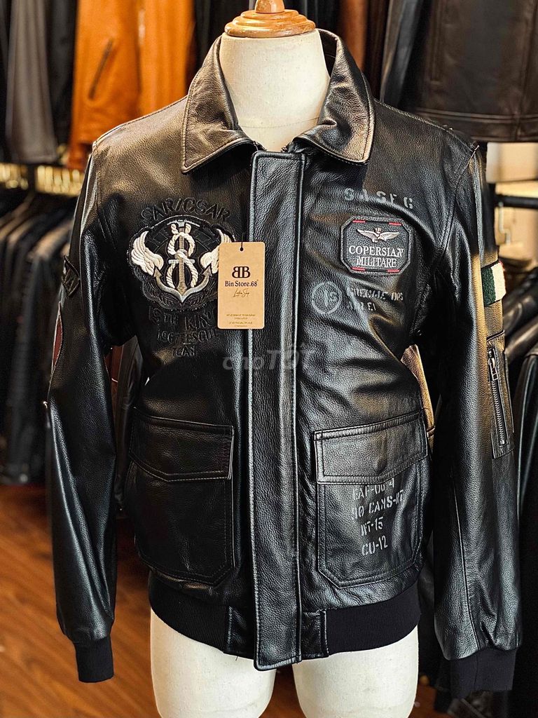 Chuẩn cá tính với thiết kế logo hoạ tiết. Áo da bò. Mua bán Quần áo tại Quận Hải Châu Đà Nẵng được đăng bởi Cẩm Ly hình 1