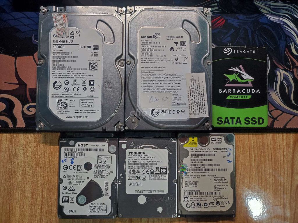 Ổ cứng Seagate Barracuda 1000GB. Mua bán Linh kiện (RAM, Card...) tại Huyện Di Linh Lâm Đồng được đăng bởi Nguyên Cao hình 1