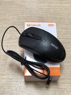 Chuột có dây Mixie X2 USB + lót chuột logitech