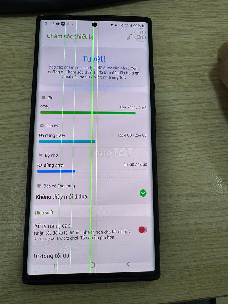 Samsung Note 20 Ultra Đen Mỹ( Sọc màn). Mua bán Điện thoại tại Quận Tân Bình Tp Hồ Chí Minh được đăng bởi Kenny Cao hình 1