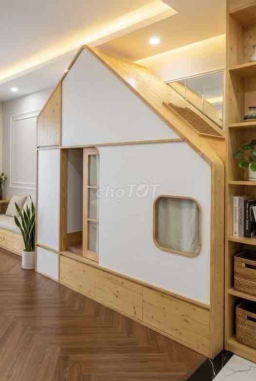 Thanh lý giường ngôi nhà Montessori cho bé. Mua bán Mẹ và bé tại Quận Nam Từ Liêm Hà Nội được đăng bởi Tra hình 1