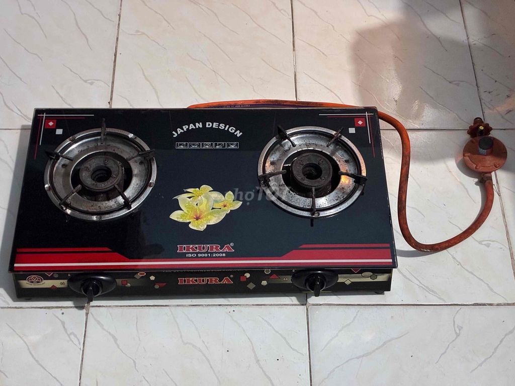Bếp gas IKURA Đen Đã sử dụng. Mua bán Bếp, lò, đồ điện nhà bếp tại Thị xã Bến Cát Bình Dương được đăng bởi Hải Thanh hình 1