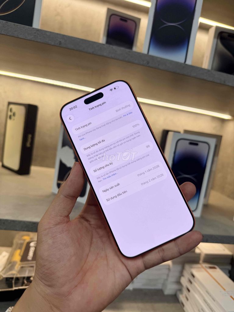 iPhone 17 Pro Max 256GB Vàng đồng. Mua bán Điện thoại tại Quận Ngũ Hành Sơn Đà Nẵng được đăng bởi Nghĩa  hình 1