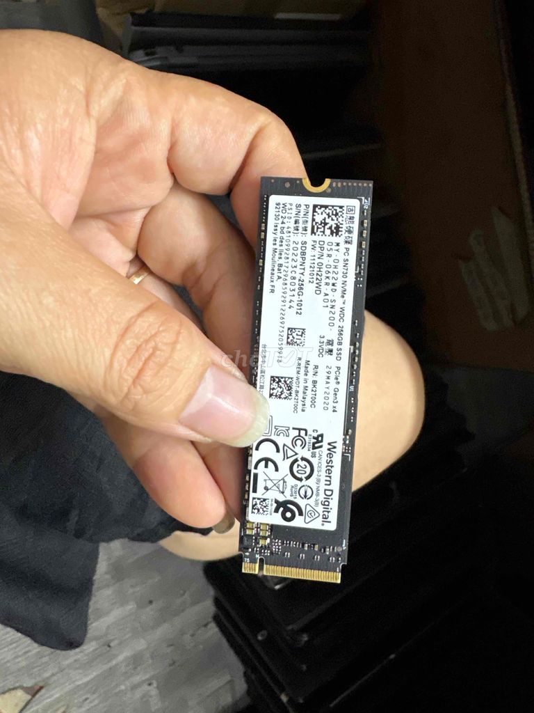 Ổ cứng SSD Western Digital PC SN730 NVMe 256GB OK. Mua bán Linh kiện (RAM, Card...) tại Quận Gò Vấp Tp Hồ Chí Minh được đăng bởi ngọc trang hình 1