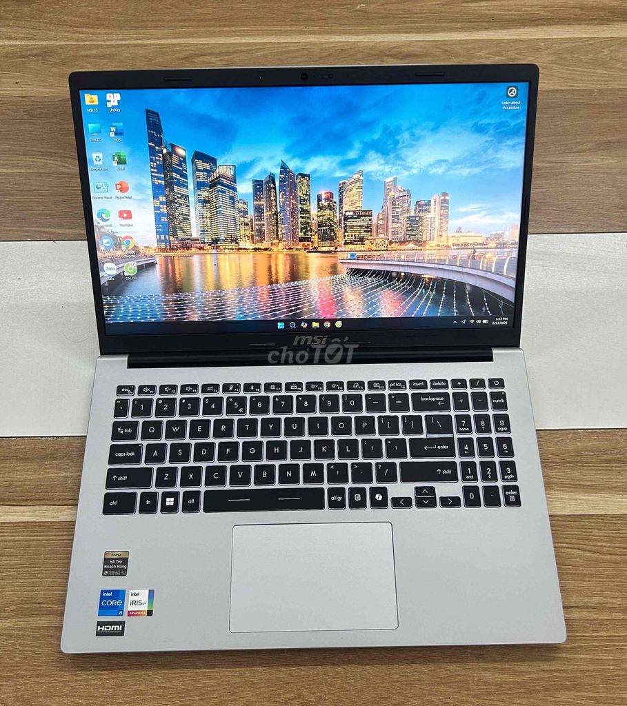 MSI Modern 15 i5-1335U 16GB/512GB 15.6 Inch Bạc. Mua bán Laptop tại Quận Bình Tân Tp Hồ Chí Minh được đăng bởi Laptop Gaming Store  hình 1