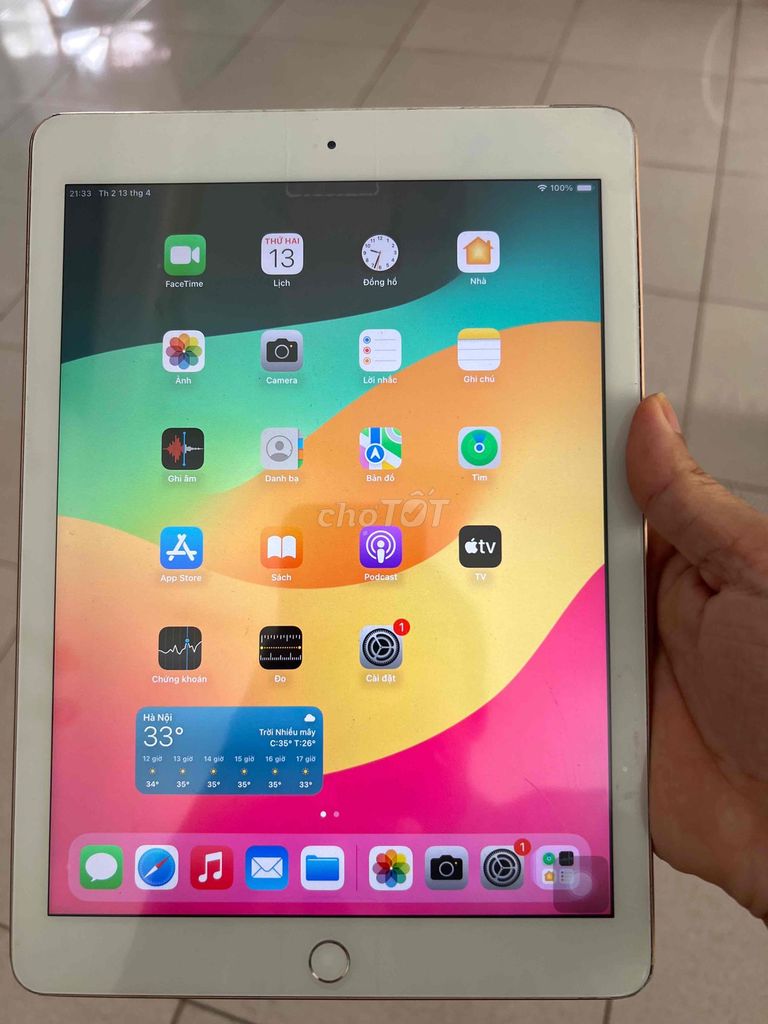Apple iPad Gen 6. Mua bán Máy tính bảng tại Huyện Châu Đức Bà Rịa - Vũng Tàu được đăng bởi van chau hình 1