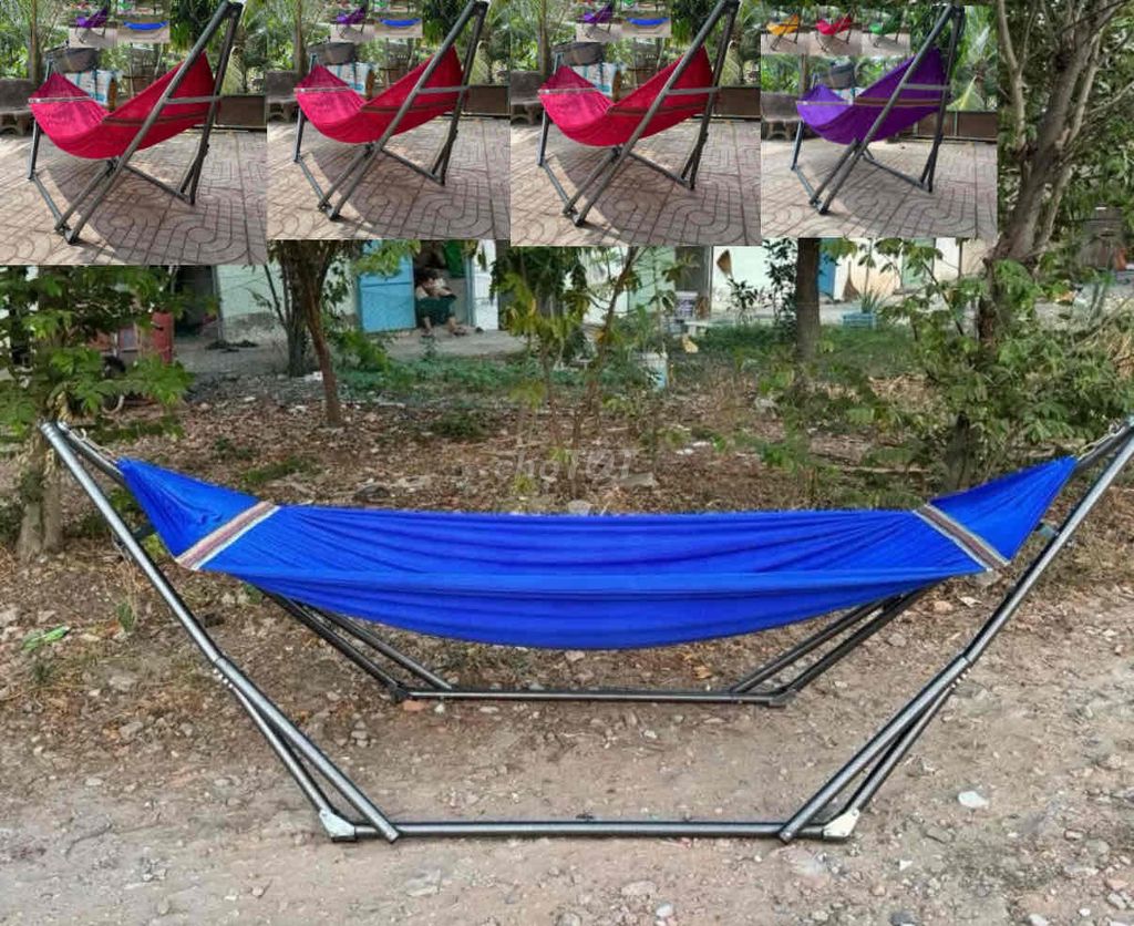 Giữ nhịp hàng hoá xãa KHUNG VÕNG XẾP GỌN NEW 100%. Mua bán Giường, chăn ga gối nệm tại Quận 12 Tp Hồ Chí Minh được đăng bởi Xưởng võng xếp hình 1
