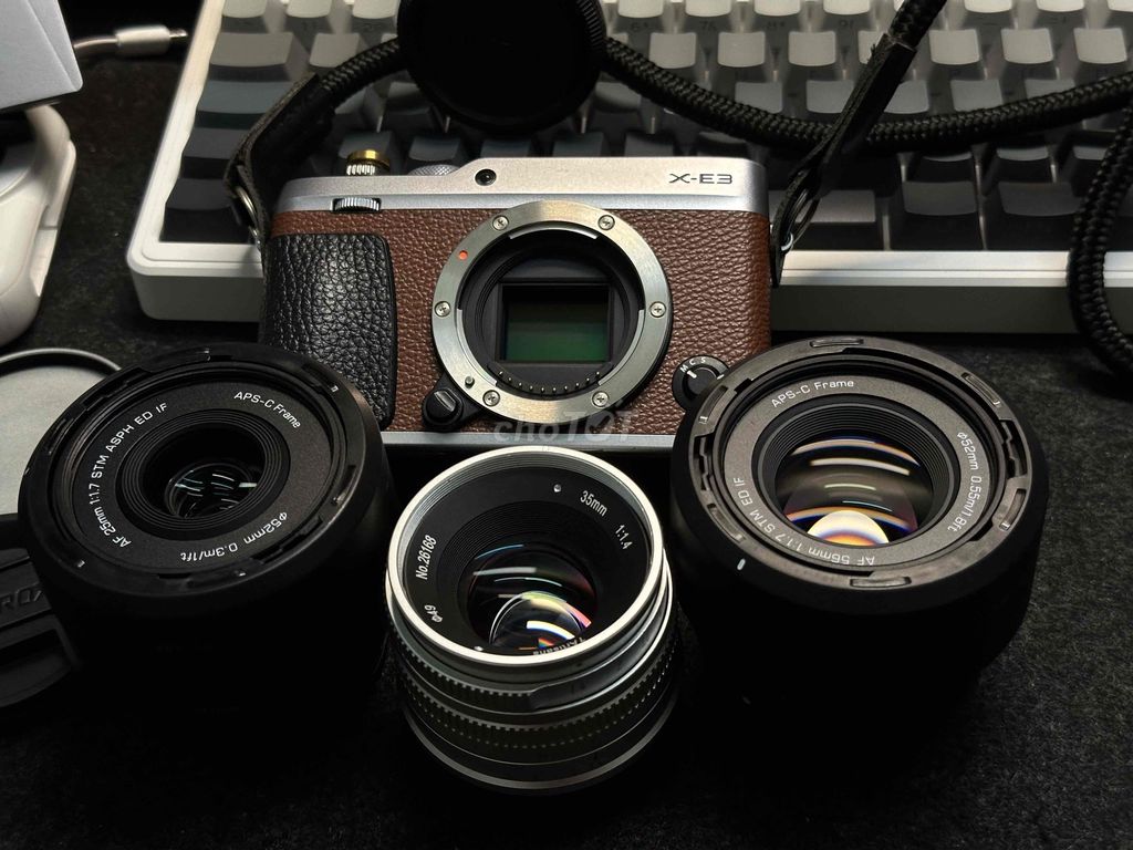 Máy ảnh Fujifilm X-E3 Nâu Bạc. Mua bán Máy ảnh, Máy quay tại Quận Bắc Từ Liêm Hà Nội được đăng bởi Trí hình 1
