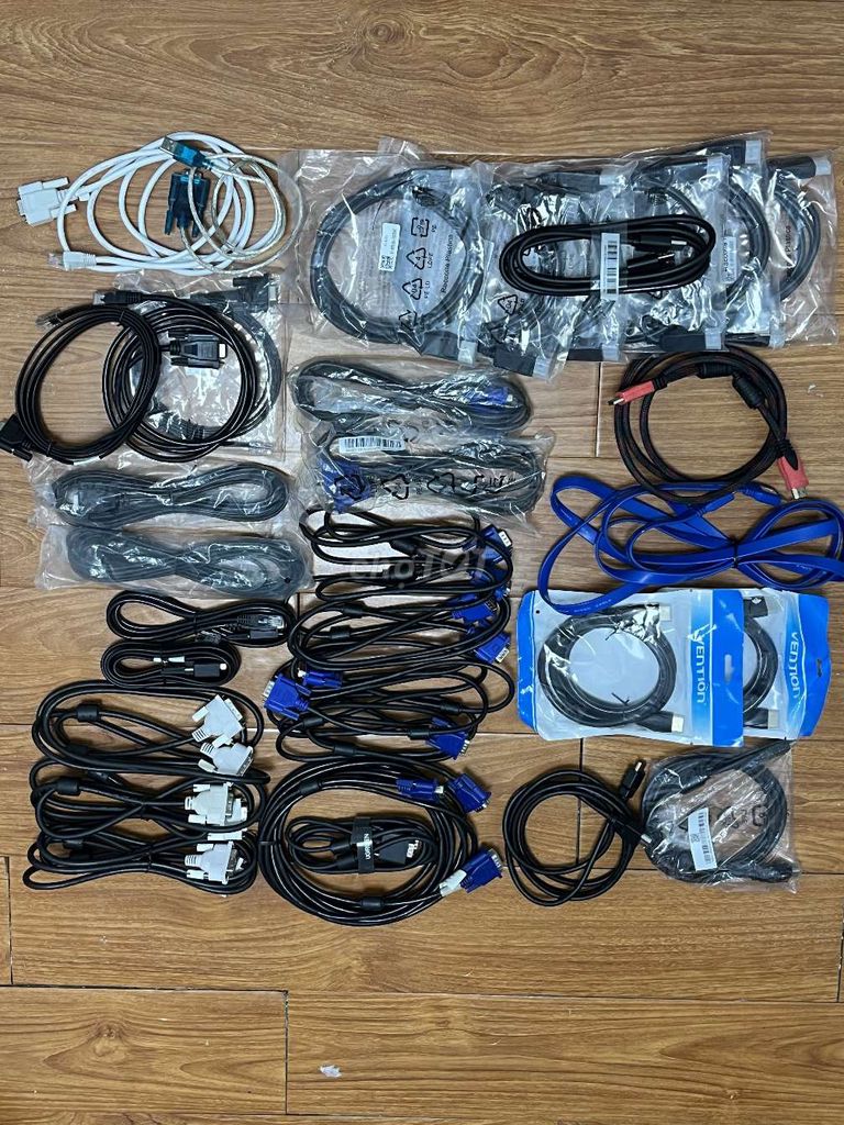 Dây HDMI,displayport,VGA,VDI,dây LAN,dây nguồn UPS. Mua bán Phụ kiện (Màn hình, Chuột...) tại Quận 3 Tp Hồ Chí Minh được đăng bởi Minh Nhí hình 1