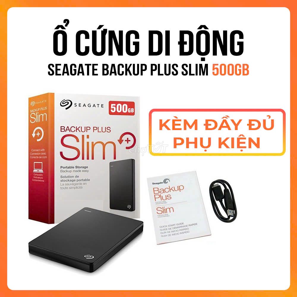 HDD BOX Seagate Backup Plus Slim 500GB 1TB 2TB 4TB. Mua bán Linh kiện (RAM, Card...) tại Quận 10 Tp Hồ Chí Minh được đăng bởi Tùng HH hình 1