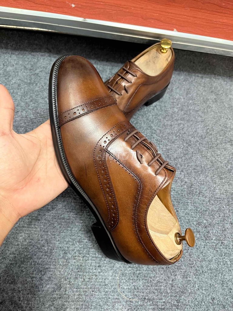 Giày tây Nam Da thật Nâu size 40.5. Mua bán Giày dép tại Thành phố Phú Quốc Kiên Giang được đăng bởi NGUYÊN VAN Y hình 1
