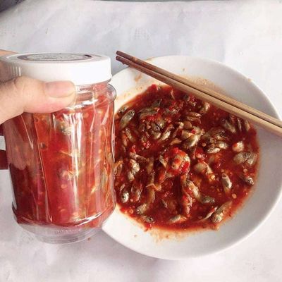 Mắm cá cơm cay mặn, hũ nhựa tiện lợi. Mua bán Đồ ăn, thực phẩm và các loại khác tại Thành phố Huế Thừa Thiên Huế được đăng bởi tran thi thu hien