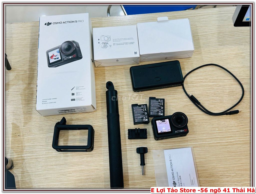 DJI Osmo Action 5 Pro Adventure Combo BH 2/9/2026. Mua bán Máy ảnh, Máy quay tại Quận Đống Đa Hà Nội được đăng bởi Nguyễn Tiến Lợi hình 1