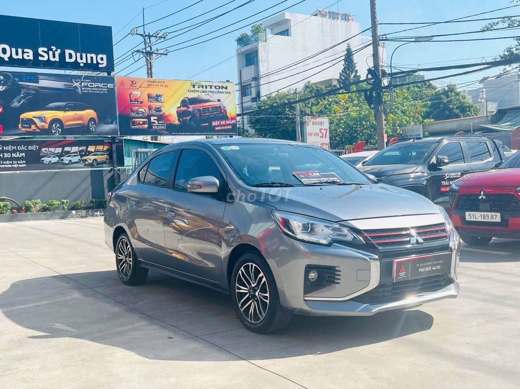 Mitsubishi Attrage CVT 2021 Xám - Odo 50.100km. Mua bán Ô tô tại Thành phố Thủ Đức Tp Hồ Chí Minh được đăng bởi Mitsubishi Chính Hãng hình 2