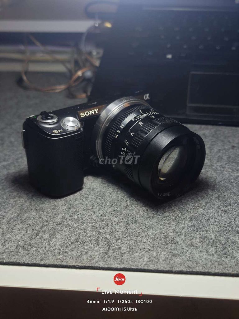 Sony nex 5n + lens Brightin Star 50mm F1.4. Mua bán Máy ảnh, Máy quay tại Huyện Thường Tín Hà Nội được đăng bởi Từ Tuấn Hùng hình 1