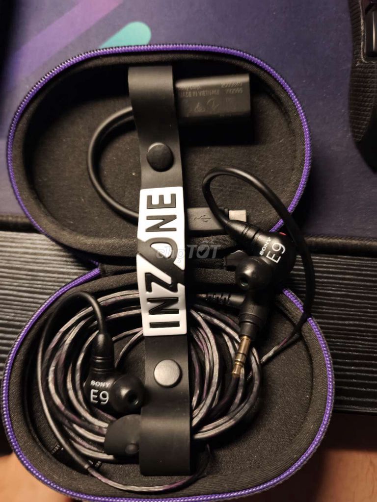 Tai nghe gaming Sony E9 Có dây Đen. Mua bán Tivi, Âm thanh tại Quận Gò Vấp Tp Hồ Chí Minh được đăng bởi chấn hưng hình 1