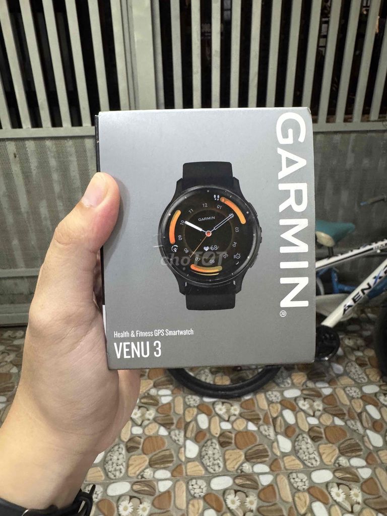 Garmin Venu 3 Đen 45mm. Mua bán Thiết bị đeo thông minh tại Quận 7 Tp Hồ Chí Minh được đăng bởi Huy Nguyễn hình 1
