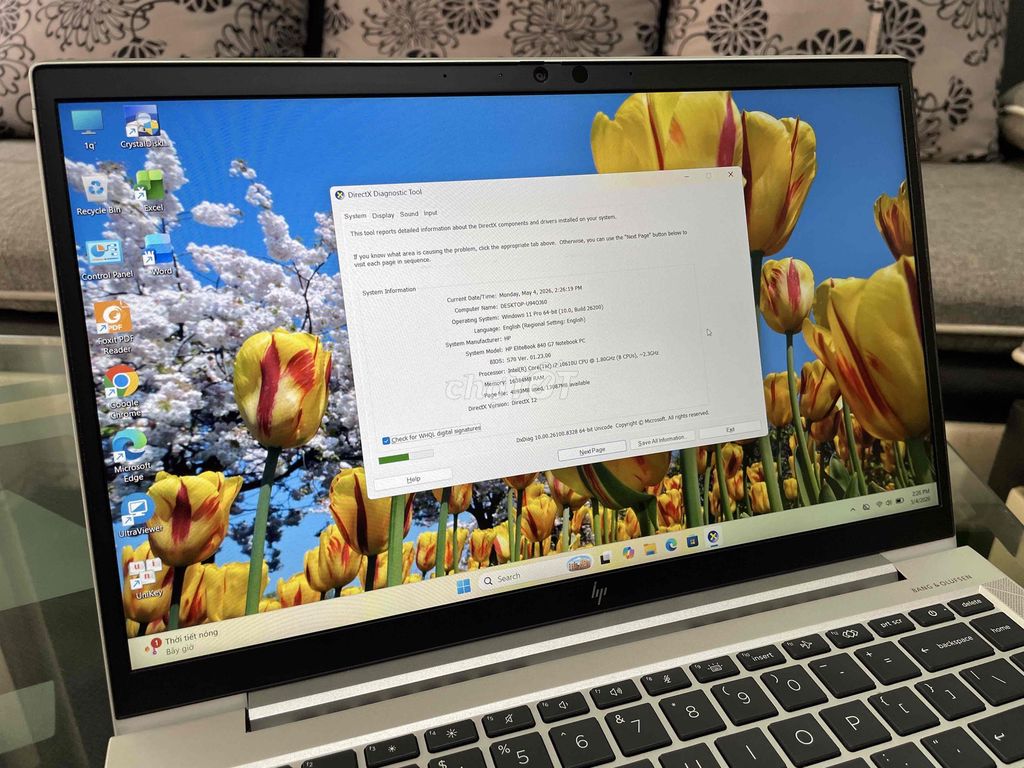 HP Elitebook 840 G7 i7-10610U 16GB/512GB. Mua bán Laptop tại Quận Tân Phú Tp Hồ Chí Minh được đăng bởi Bin Tran hình 1