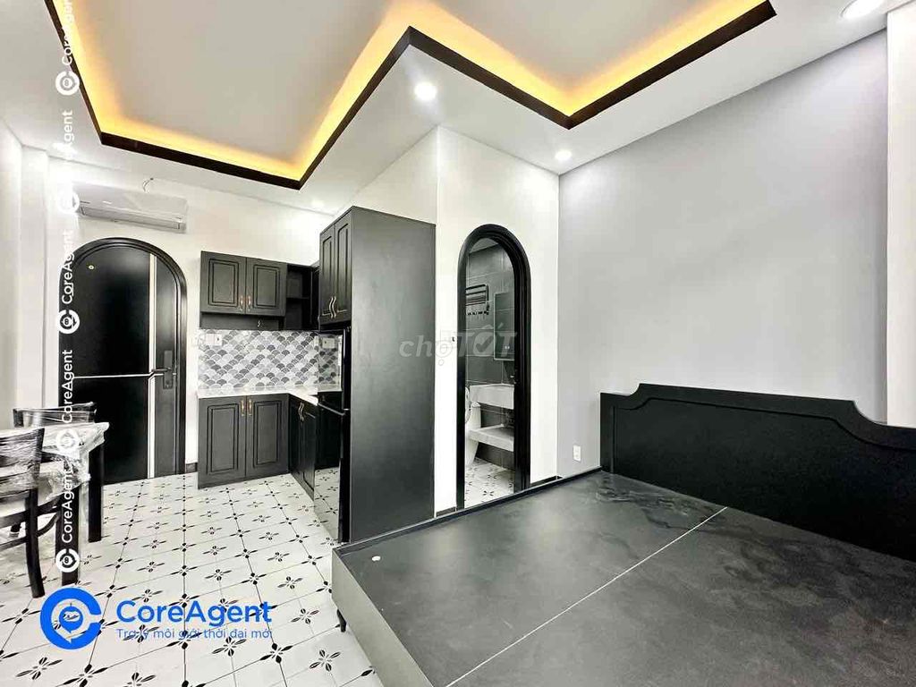 CĂN HỘ STUDIO mới 100% FULL NT sát KHU TÊN LỬA - thang máy - ở liền