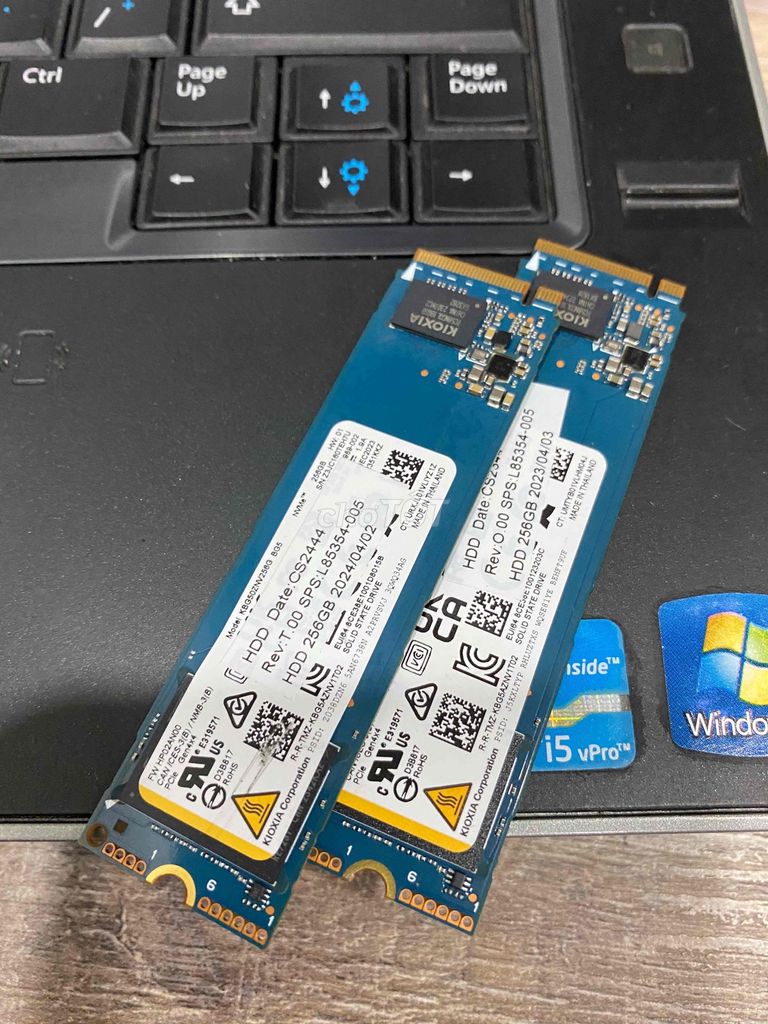 Ổ cứng SSD Nvme 256G zin us máy Hp mỹ Win 10