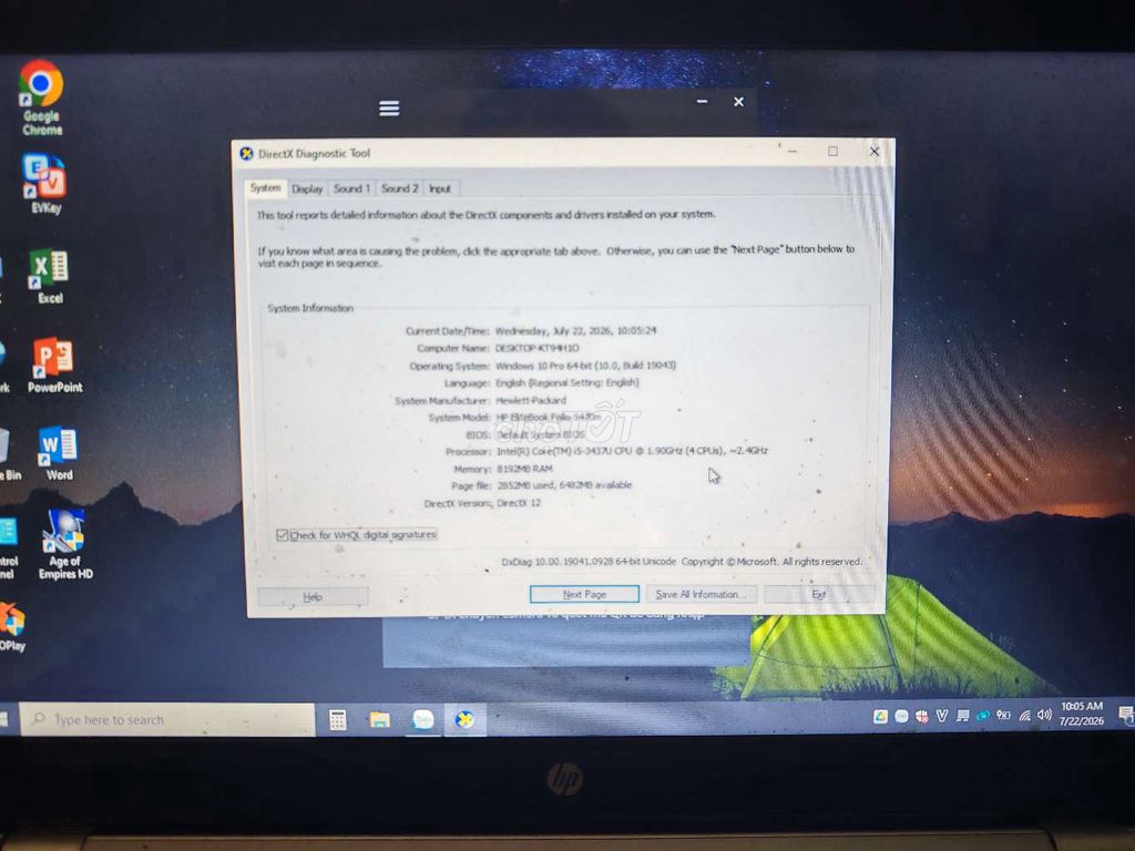 thanh lí laptop HP 9470m i5 8GB (giá rẻ). Mua bán Laptop tại Huyện Thanh Trì Hà Nội được đăng bởi TTVV hình 1