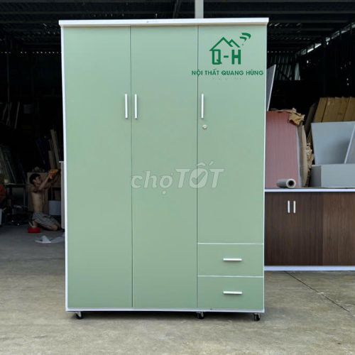 TỦ QUÂN ÁO MẪU 3 CÁNH GIÁ SIÊU SALE _ TỦ ĐẸP HCM#