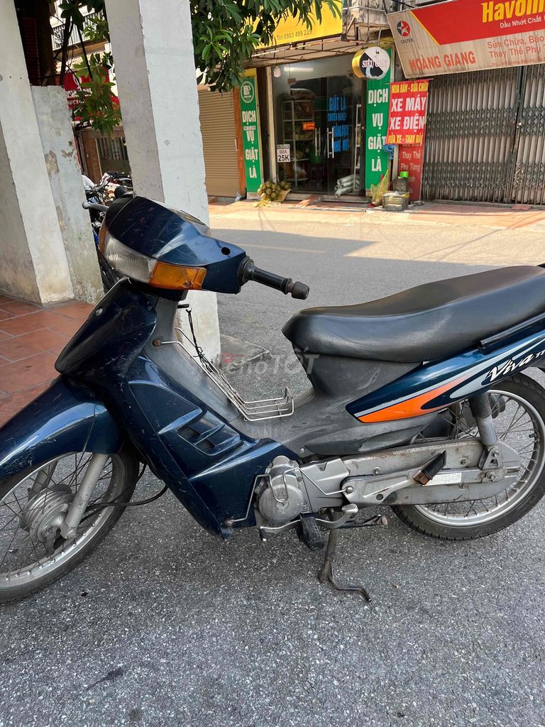 Мопед Suzuki Viva, синий