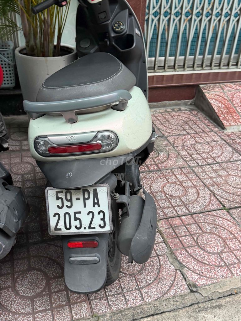 Мопед SYM Piti 50cc белый 7300 миль для старшеклассников